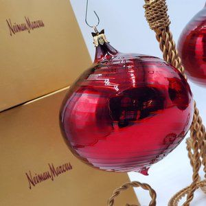 Neiman Marcus Limited Edition Large Onion Glass Ornament